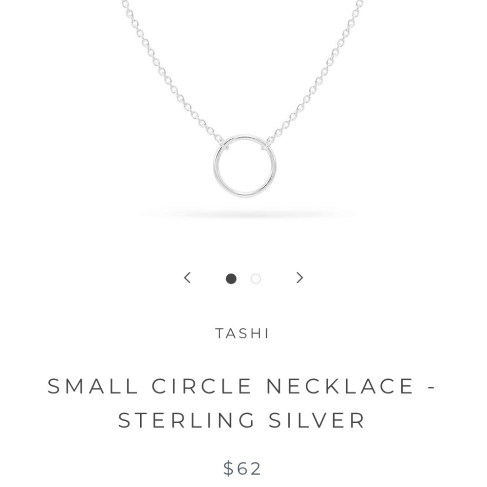 Small Circle Necklace